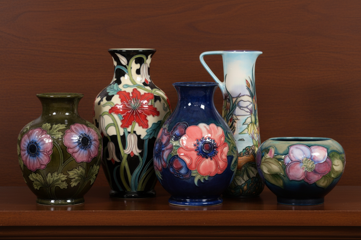 Collection of Moorcroft Pottery