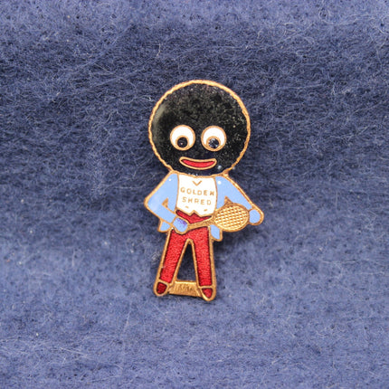 1950's tennis Golly badge