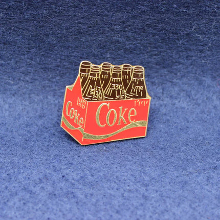 Vintage Coca-Cola Pin Badges for Collectors