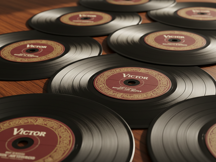 Vintage 78 Shellac Record Collection