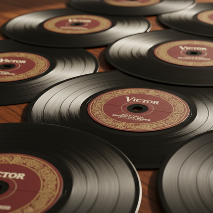 Vintage 78 Shellac Record Collection