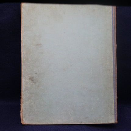 Back cover of 1948 Walt Disney Snow White – Fully Illustrated Vintage Hardback on a dark background