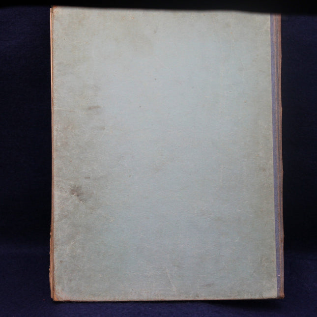 Back cover of 1948 Walt Disney Snow White – Fully Illustrated Vintage Hardback on a dark background