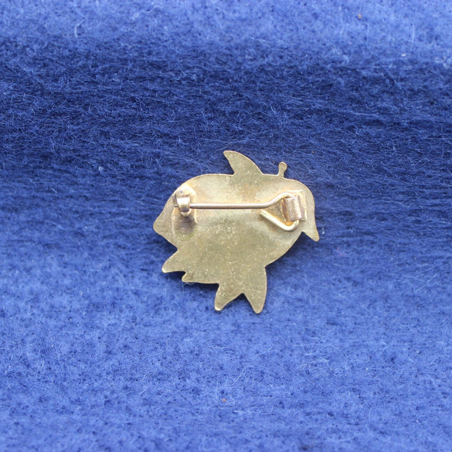 1950s Robertson’s Silver Shred Badge Rear