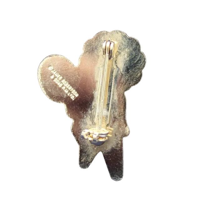 1980s Robertson’s Golly Tennis Player Badge Rear