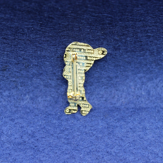 1990s Robertson’s Golly “Baseball Player” Badge Robertson's Backstamp