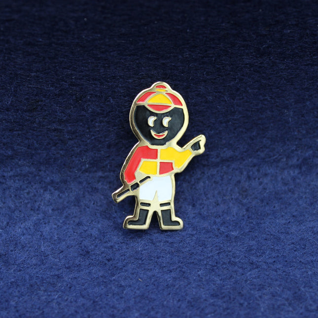 1990s Robertson’s Golly Jockey Acrylic Badge