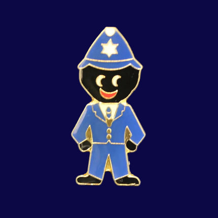 1994 Robertson’s Golly Policeman Badge  Larger Format Bubble‑Coat Issue