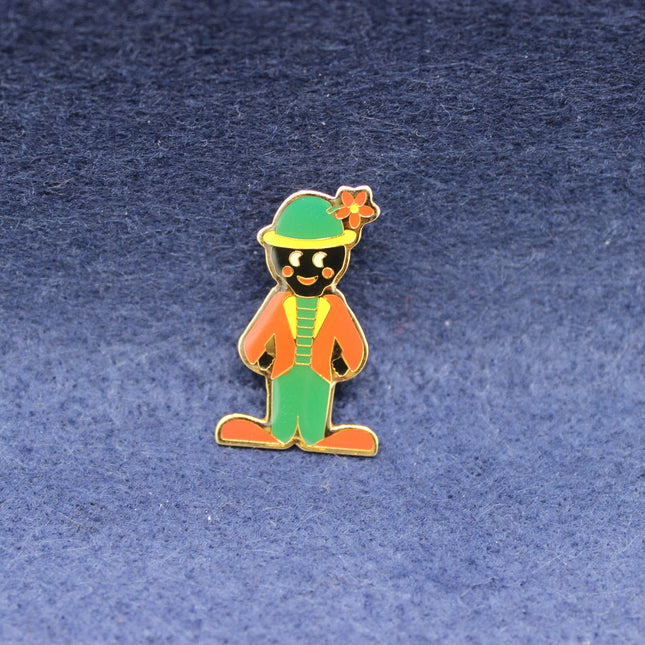 1996 Robertson’s Golly Clown Bubble‑Coat Badge