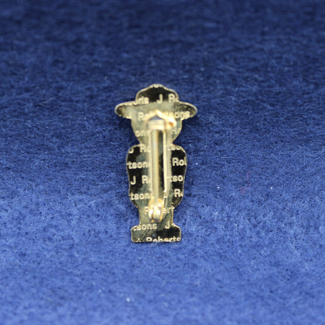 Backstamped 1996 Robertson’s Golly Mountie Bubble‑Coat Badge