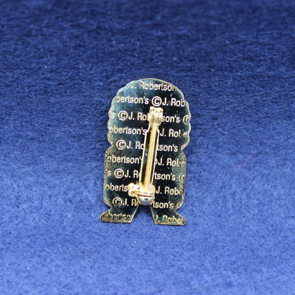 1998 Robertson’s Golly Judge Badge Backstamp