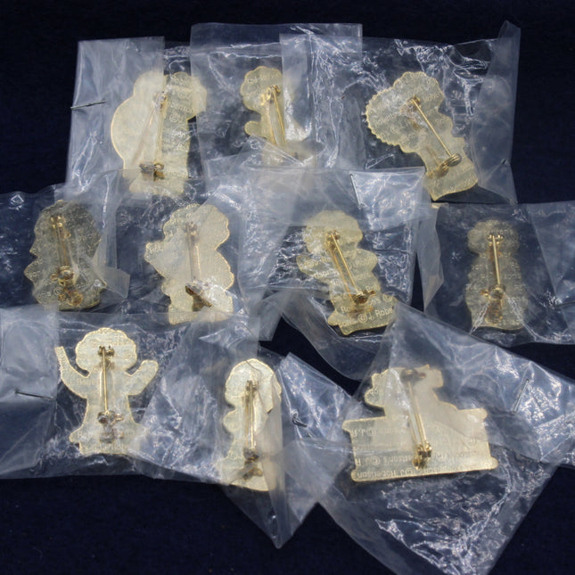 1998 Robertson's backstamped Golly Badge Collection