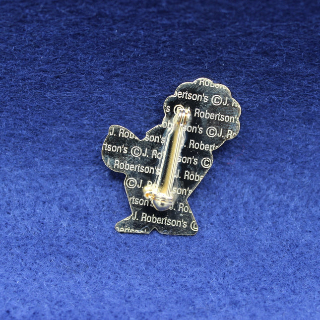 1998 Robertson’s Golly Saxophone Player Rear of Badge