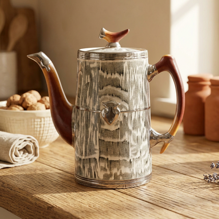 Vintage Arthur Wood “Silver Shield” Teapot