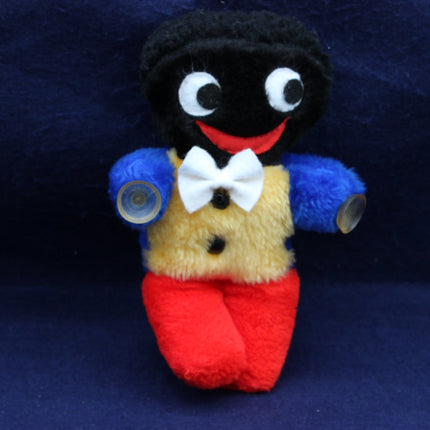 Car‑Window Golly Doll – Vintage 23cm Suction‑Mount Style
