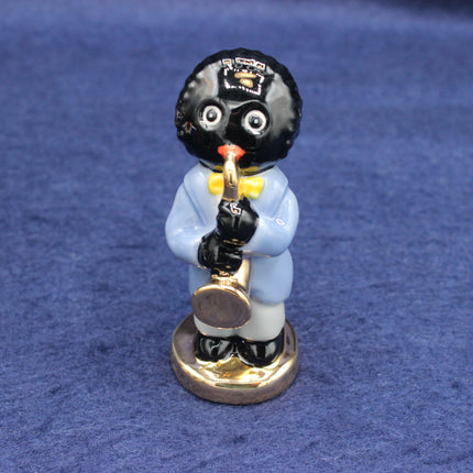 Carlton Ware Mystery 6th Golly Figurine Saxaphone