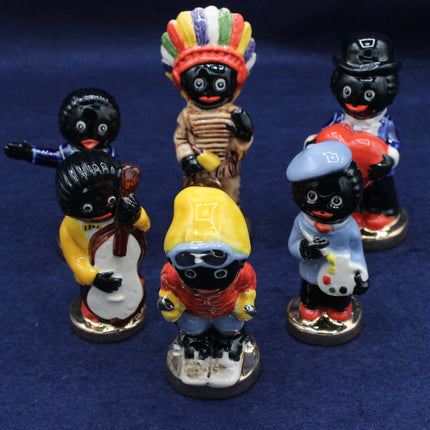 Carlton Ware – Complete Limited Edition Golly Series Four Set