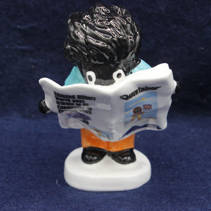 Carlton Ware Golly Reading The Mountaineer – Limited Edition 47/50 