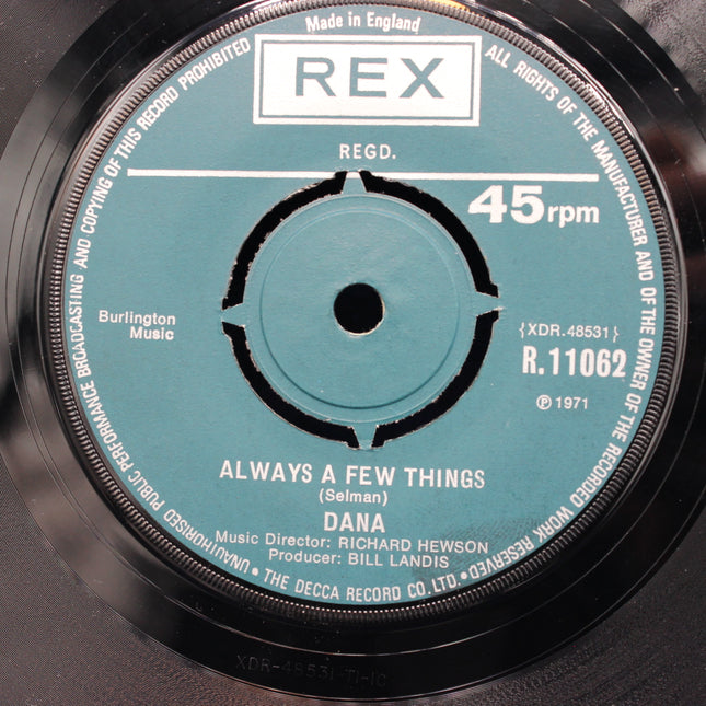 Dana Always a Few things vinyl record