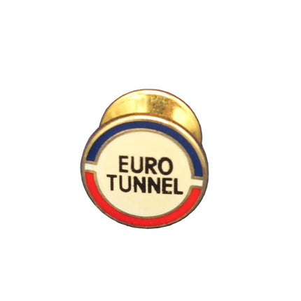 Eurotunnel Round Enamel Badge