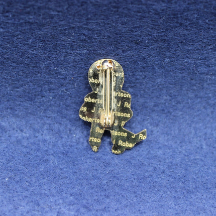 Golly Ice Hockey Player Enamel Pin Badge