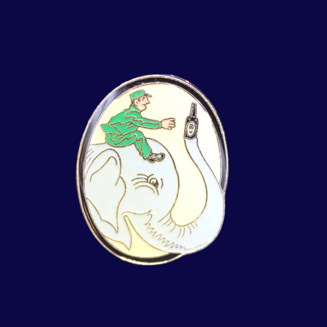 Guinness Enamel Elephant badge