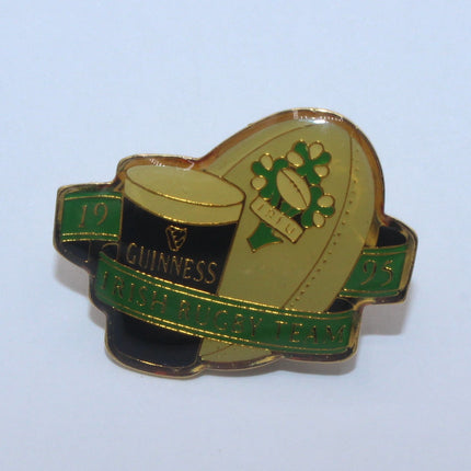Guinness Irish Rugby Team 1995 Enamel Badge