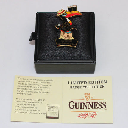 Guinness Millennium Limited Edition Seaside Toucan Badge