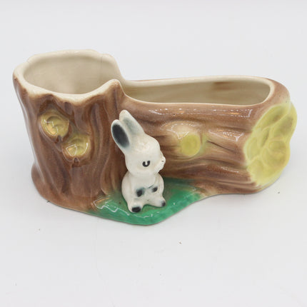 Hornsea Fauna No. 224 Rabbit Planter Vase 11cm