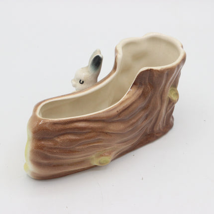 Hornsea Fauna No. 224 Rabbit Planter Vase 11cm