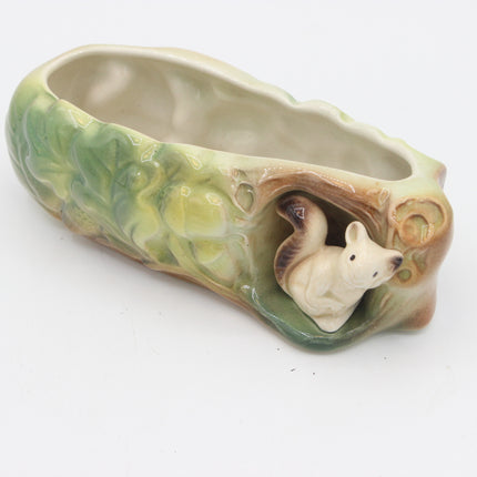 Hornsea Pottery No. 2 Organic Leaf Planter (12.5cm, 1950s)