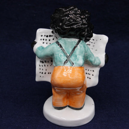 Ultra Rare Carlton Ware Golly Reading The Mountaineer – Limited Edition 28/50
