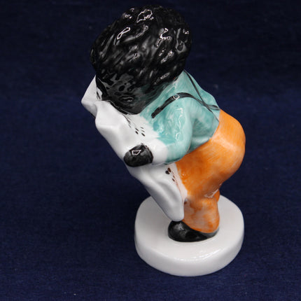 Ultra Rare Carlton Ware Golly Reading The Mountaineer – Limited Edition 28/50