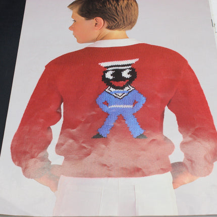 Great Golly Knits – Vintage Golly Collectors Booklet – 1980s
