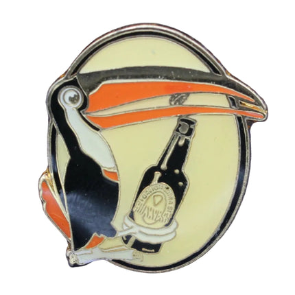 Genuine Gilroy Guinness Badge (1997) – Toucan with Guinness Bottle