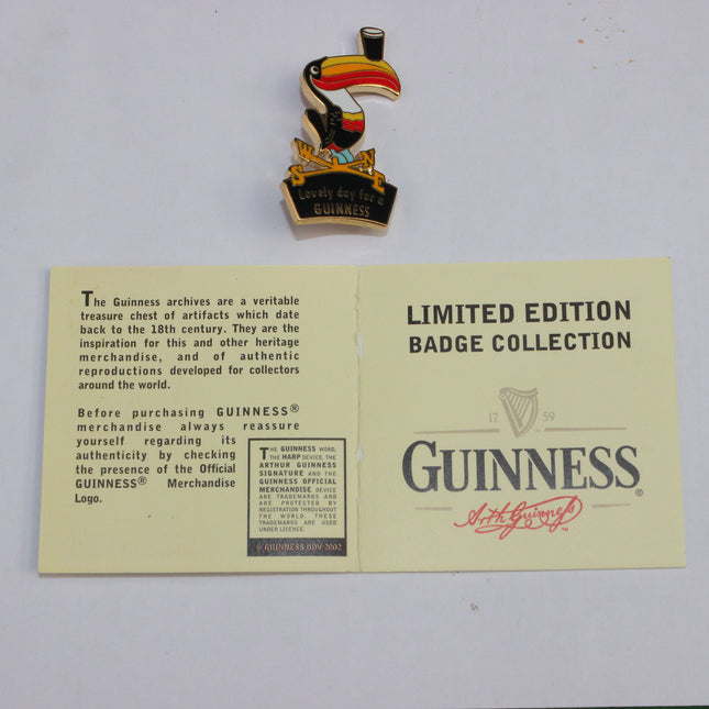Toucan on Weather Vane – Guinness Limited Edition Collectable (2002)