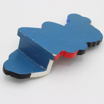 Wooden Golly Shelf Ornament – Vintage Shelf‑Sitter Figure