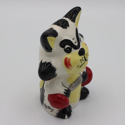Lorna Bailey Cat “Arnie” –  Signed Studio Pottery Figurine