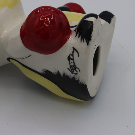 Lorna Bailey Cat “Arnie” –  Signed Studio Pottery Figurine