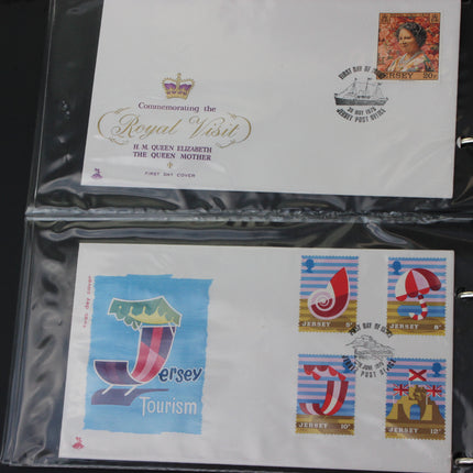 Bumper Jersey First Day Cover Album – 70 Covers (1973–1984)