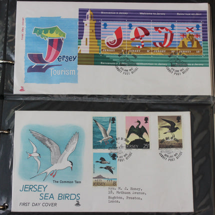 Bumper Jersey First Day Cover Album – 70 Covers (1973–1984)