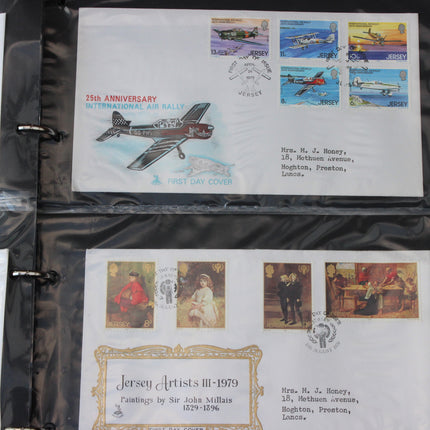 Bumper Jersey First Day Cover Album – 70 Covers (1973–1984)