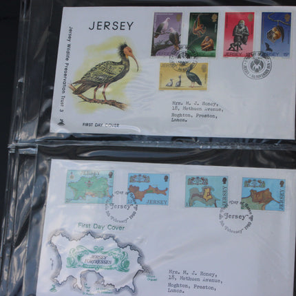 Bumper Jersey First Day Cover Album – 70 Covers (1973–1984)