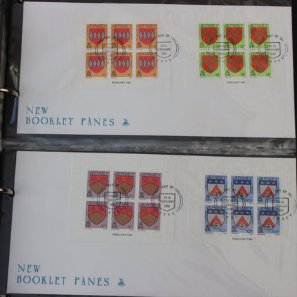 Bumper Jersey First Day Cover Album – 70 Covers (1973–1984)