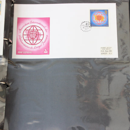 Bumper Jersey First Day Cover Album – 70 Covers (1973–1984)