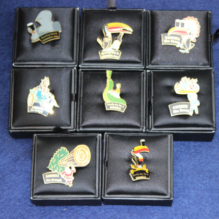 Guinness Limited Edition Badges 2002 Full Set of 8