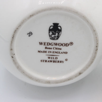 Pair of Wedgwood Wild Strawberry Vases – Bone China