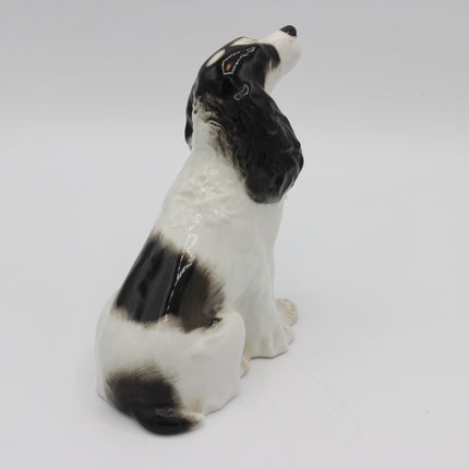 Vintage Lomonosov Cocker Spaniel Porcelain Figurine