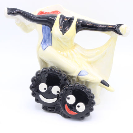Vintage Carlton Ware Golly Dancing Couple Figurine (24cm)