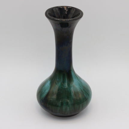 Blue Mountain Pottery Rose Bud Vase – Vintage Drip‑Glaze – Canada
